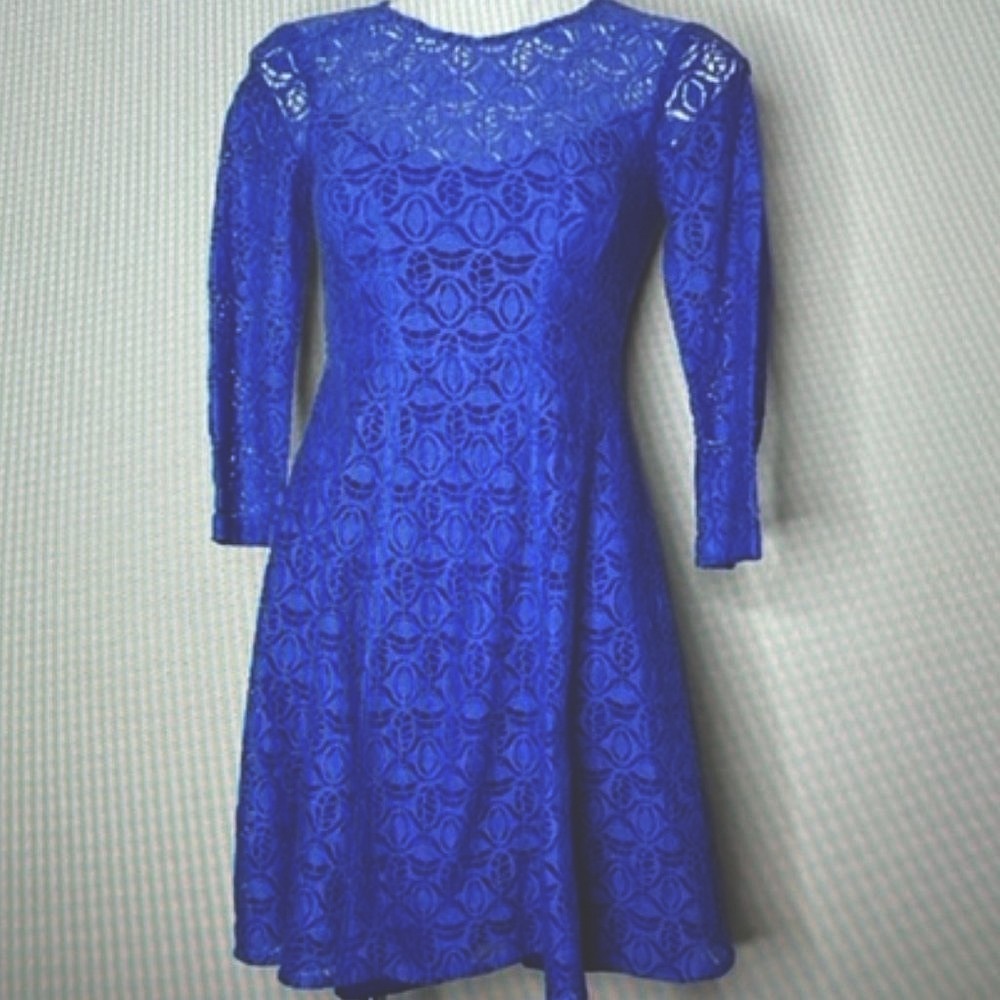 Nanette Lepore electra sapphire dress size 8
